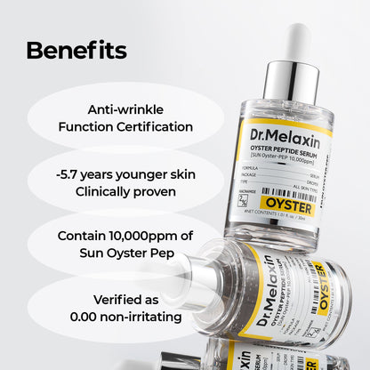 Oyster Pep-3 Renewal Serum & Cream Duo