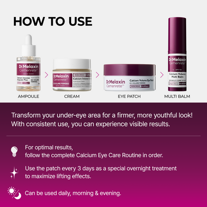 Calcium Eyecare Routine Set